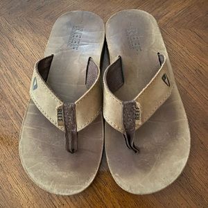 Kids Leather Smoothy Reef Sandal Size 7